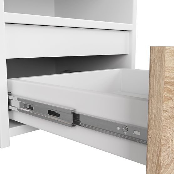 KOMODA CL1 PK BIELA / DUB SONOMA