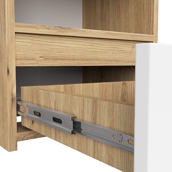 KOMODA CL1 PK DUB ARTISAN / BIELA