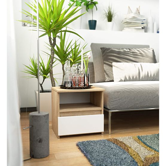 KOMODA CL1 PK DUB SONOMA / BIELA