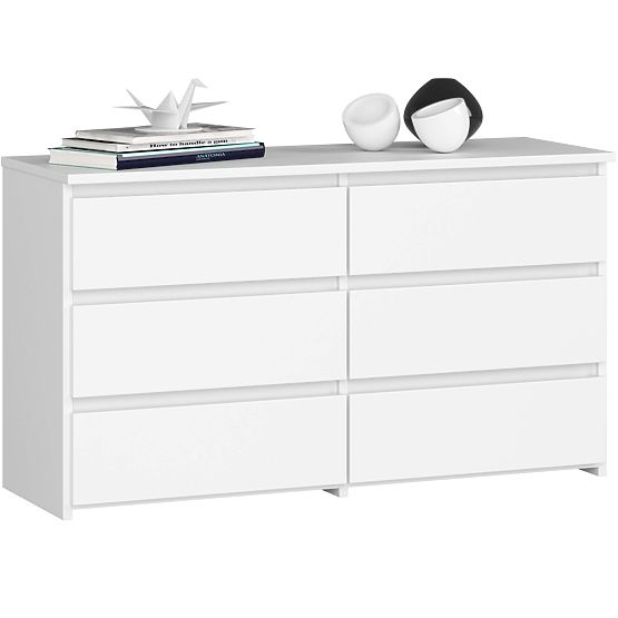 KOMODA CL100 6SZ PK BIELA