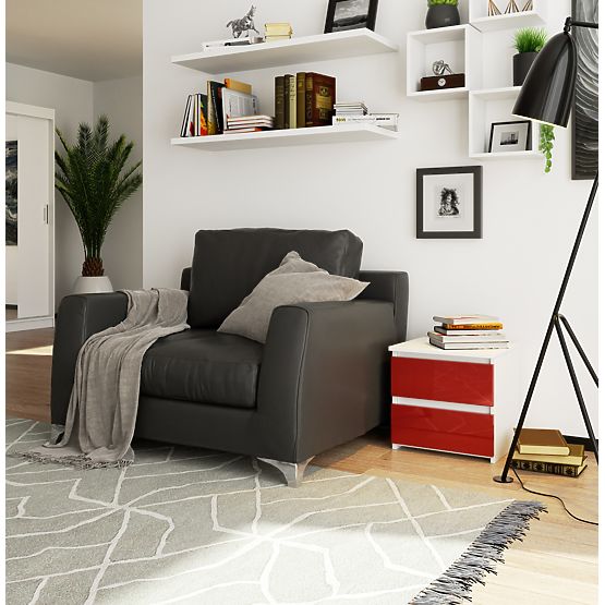 KOMODA CL2 2SZ CLP ČERVENÝ LESK