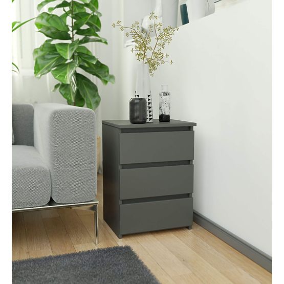 KOMODA CL3/40 PK GRAFITOVÁ ŠEDÁ