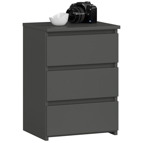 KOMODA CL3/40 PK GRAFITOVÁ ŠEDÁ