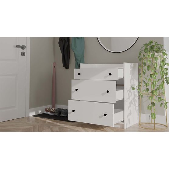 Komoda HOUSTON BIELA