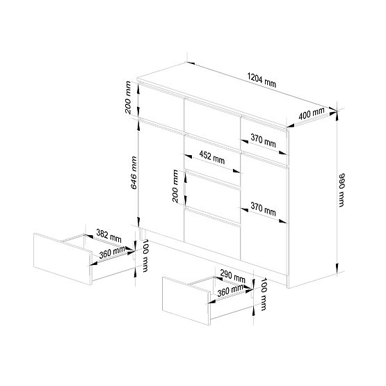 KOMODA K017 CLP PK BIELA