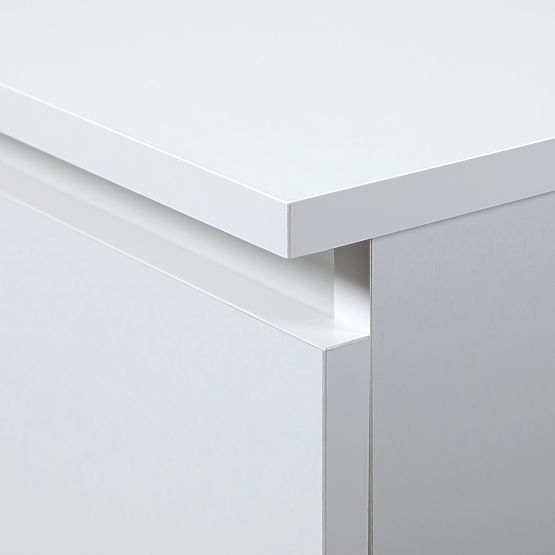 KOMODA K100 2D 3SZ PK BIELA