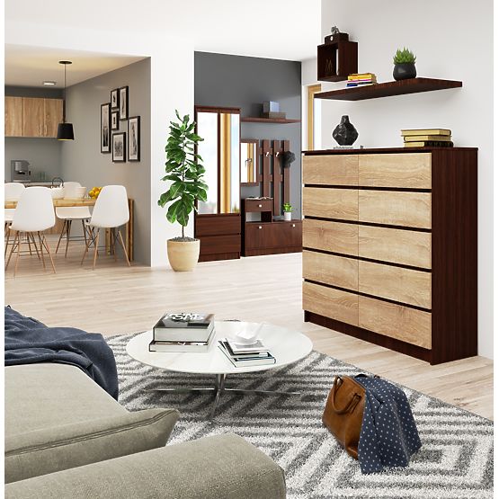 KOMODA K120 10SZ CLP WENGE / SONOMA