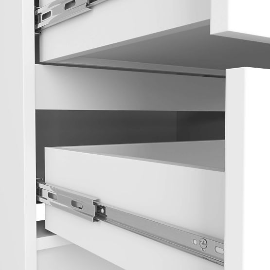 KOMODA K120 4SZ CLP PK BIELA