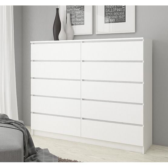 KOMODA K140 10SZ CLP PK BIELA