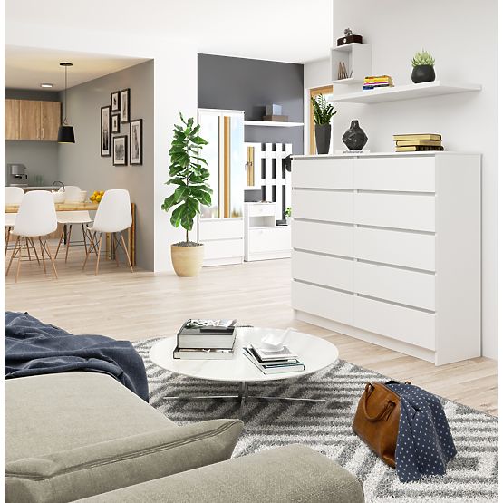 KOMODA K140 10SZ CLP PK BIELA