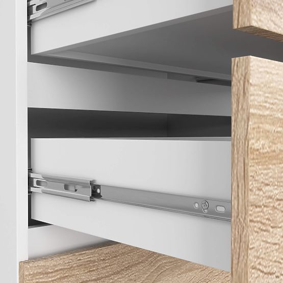 KOMODA K140 10SZ CLP PK BIELA / SONOMA