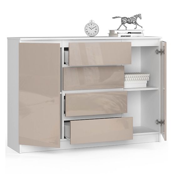 KOMODA K140 2D 4SZ CLP CAPPUCCINO LESK