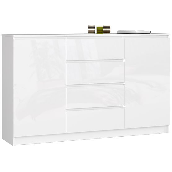 KOMODA K160 2D 4SZ CLP PK BIELY LESK