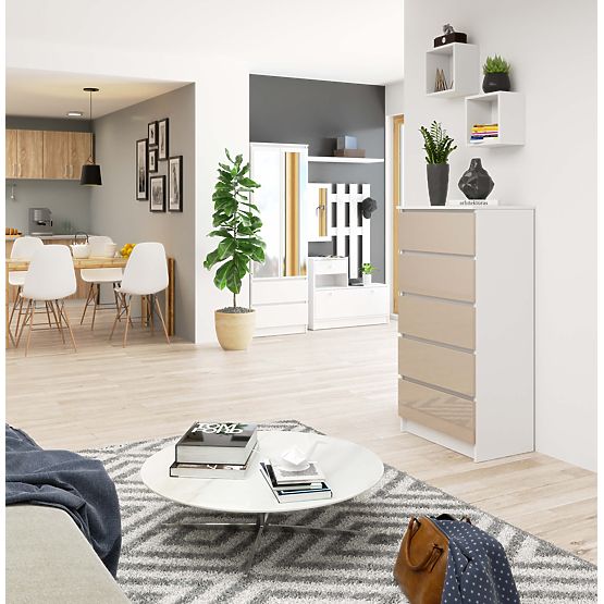 KOMODA K60 5SZ CLP PK CAPPUCCINO LESK