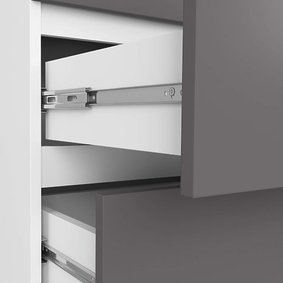 KOMODA K60 6SZ CLP PK BIELA / SIVÁ