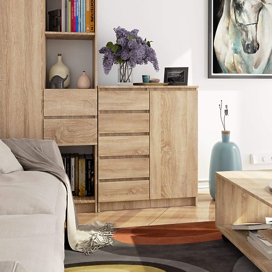 KOMODA K80 1D 5SZ PK DUB SONOMA