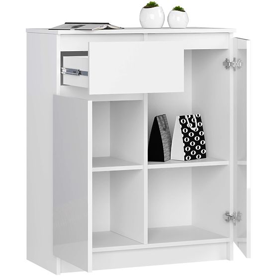 KOMODA K80 2D 1SZ CLP PK BIELY LESK