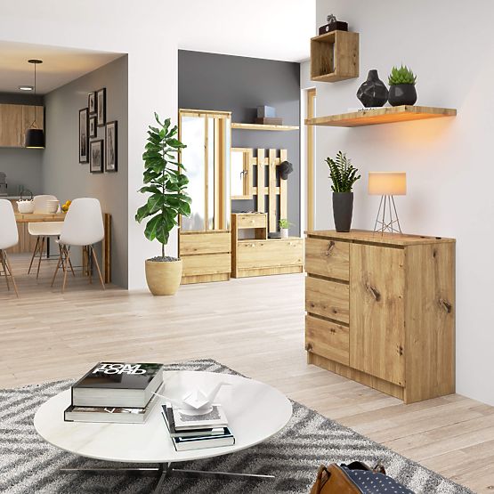 KOMODA K80 JERRY 1D 3SZ PK DUB ARTISAN