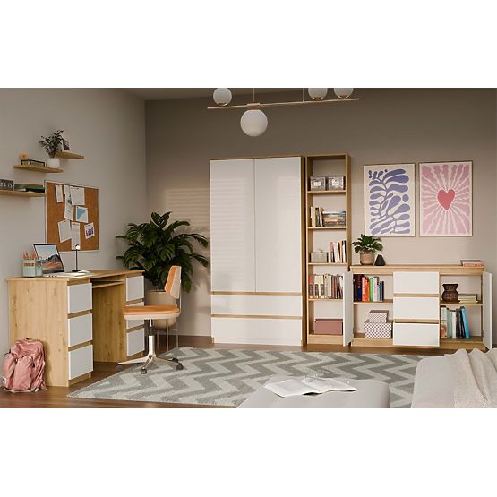 Komoda Malwa 2D3S DUB ARTISAN BIELA