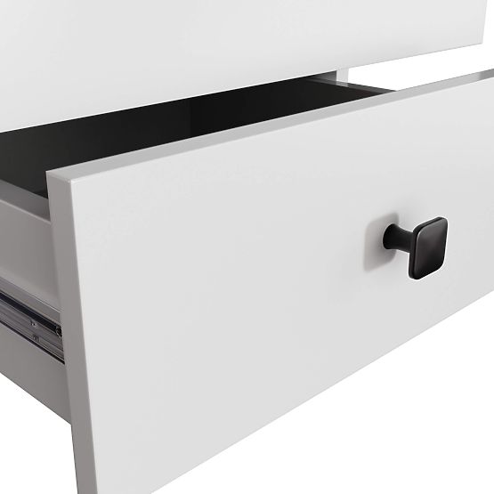 KOMODA MOBI K-02 BIELA ČIERNA