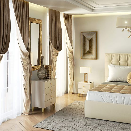 KOMODA MOBI K-02 KAŠMÍR ZLATO