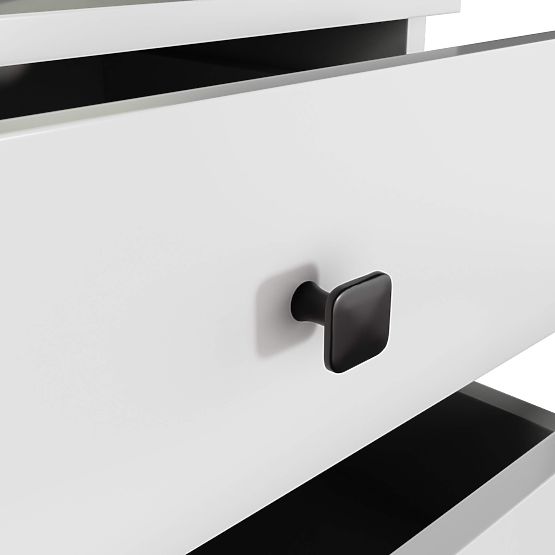 KOMODA MOBI K-03 BIELA ČIERNA