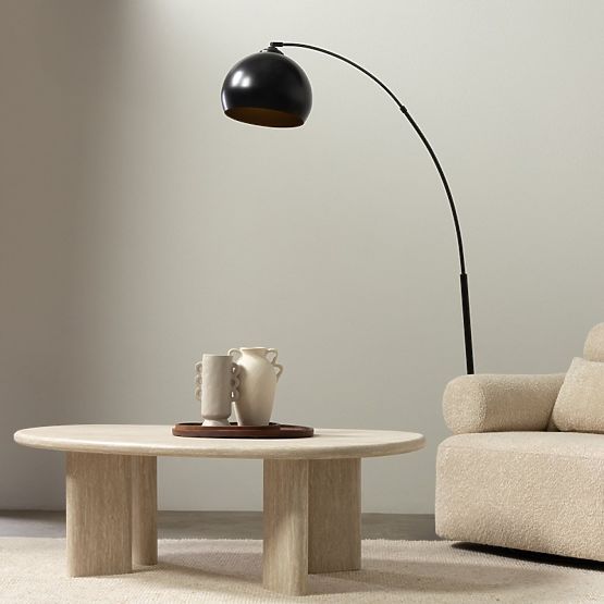 Konferenčný stolík Cameron 130 cm, travertín