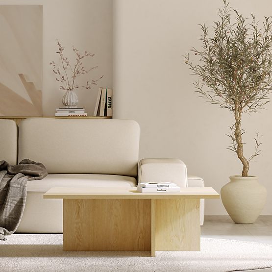 Konferenčný stolík Jose, obdĺžnikový, Dub Cremona Torro