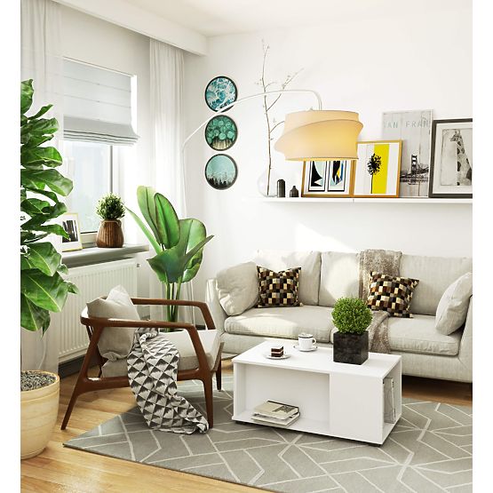 KONFERENČNÝ STOLÍK JULIET BIELY