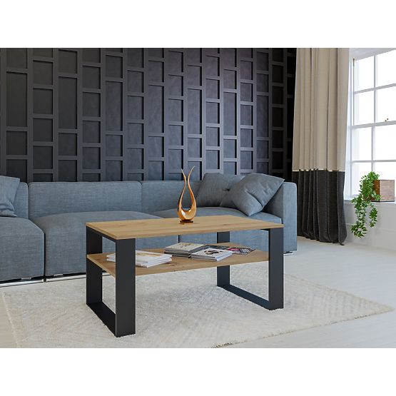 Konferenčný stolík Modern 1P ARTISAN ČIERNY