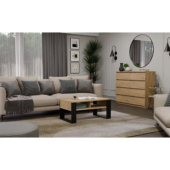 Konferenčný stolík Modern 2P ARTISAN ČIERNY