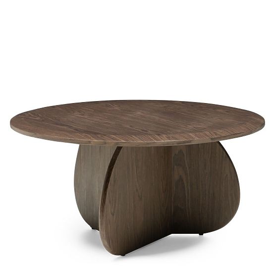 Konferenčný stolík Noku 80 cm, tmavý orech