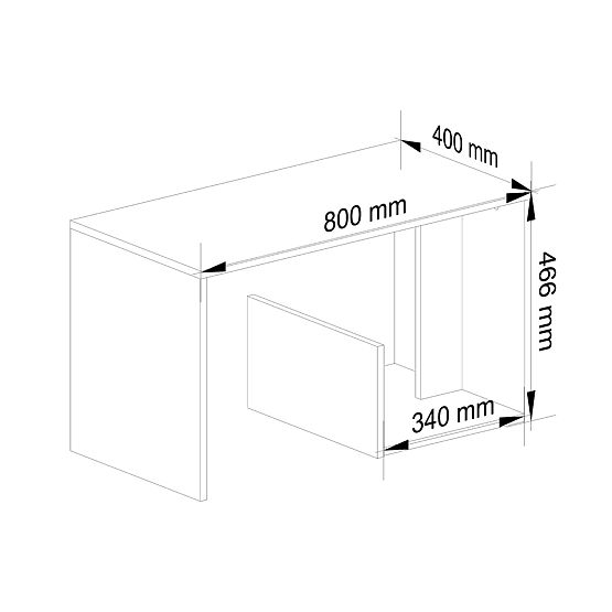 KONFERENČNÝ STOLÍK PAUL BIELY