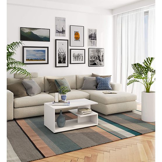 KONFERENČNÝ STOLÍK PIN BIELY