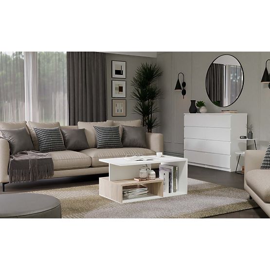 Konferenčný stolík Prima PRIMA BIELY SONOMA