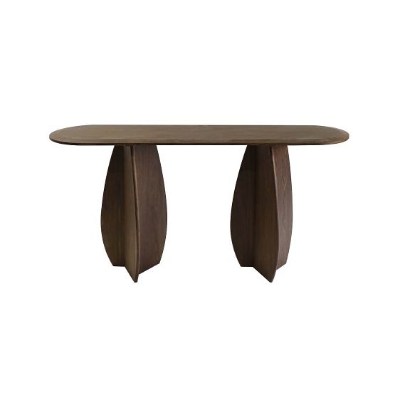 Konzola/písací stôl Noku 150 cm, tmavý orech