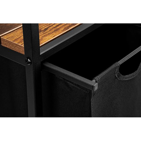 Kôš na prádlo s policami 2 komory MIRUN