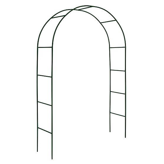 Kovová pergola oblúk čierna 240 cm