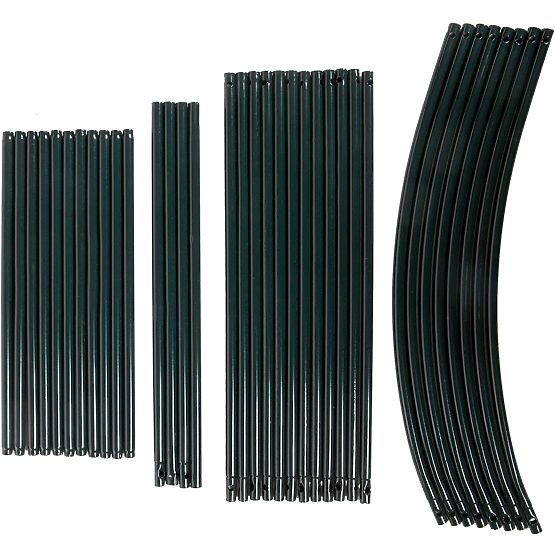 Kovová pergola oblúk čierna 240 cm