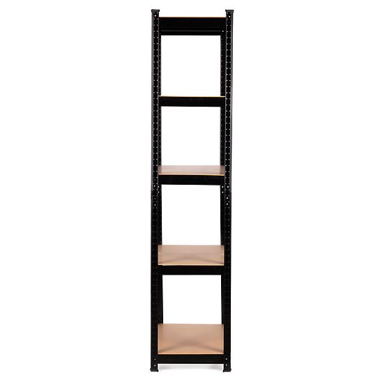 Kovový skladový regál do garáže a pivnice s 5 policami