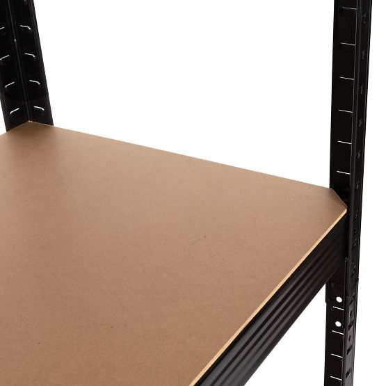 Kovový skladový regál do garáže a pivnice s 5 policami