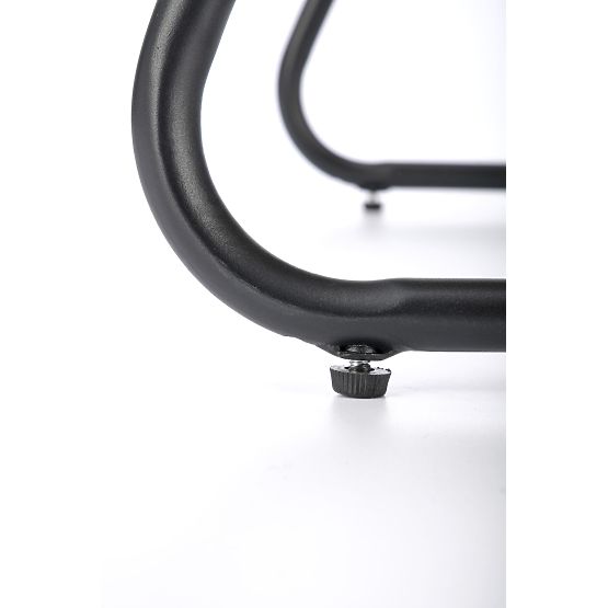 Kreslo WHISPER - čierne / prírodné