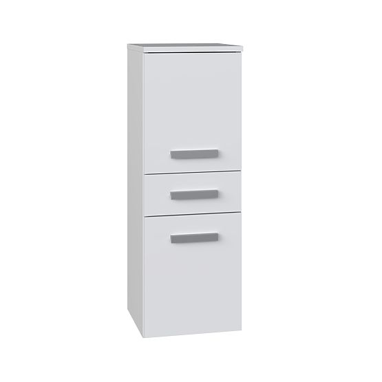 Kúpeľňová skrinka Nel V DDS BIELA