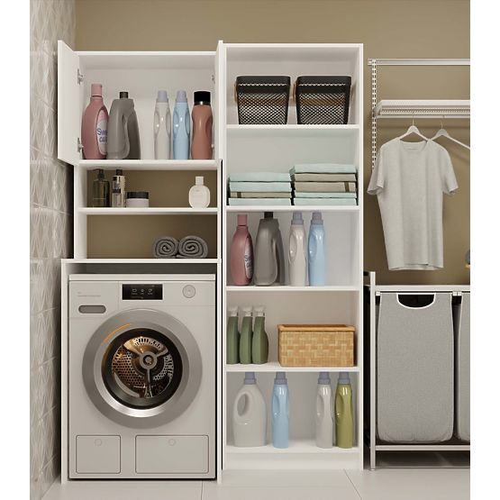 Kúpeľňová skrinka Pola MULTI BIELA