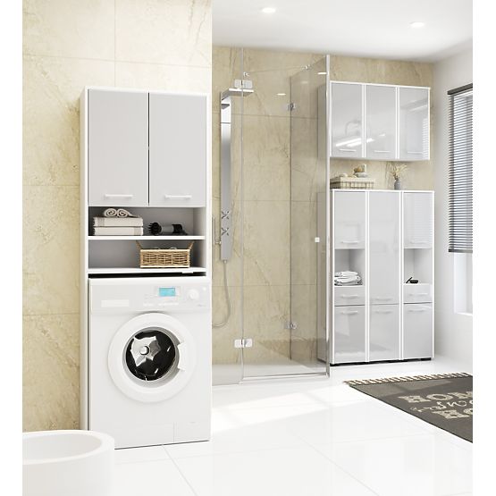 KÚPEĽŇOVÝ REGÁL FIN STĹP 30 2D 1SZ 1W 140cm PK METALIK LESK