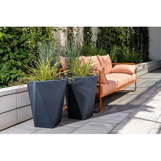 Kvetináč VASO - Antracit