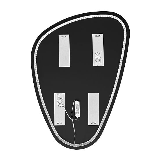 LED zrkadlo bez rámu