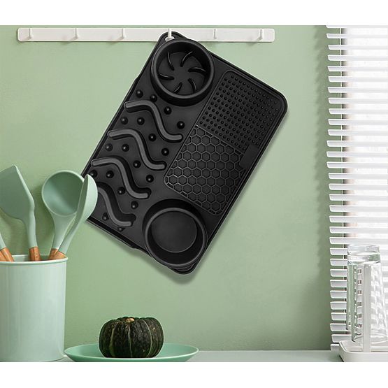 LICK MAT SPOMAĽUJÚCA JEDLO MODRÁ