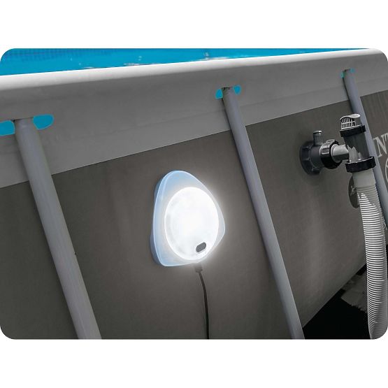 Magnetická bazénová lampa rôzne farby LED INTEX 28698