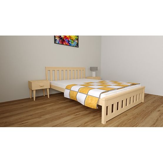 Manželská posteľ Ada 200 x 160 cm - borovica